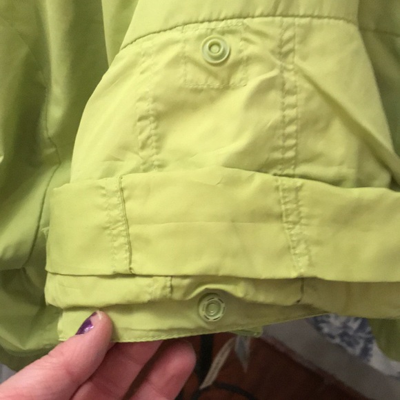 Fleece Lined Lime Green Spring Jacket - Picture 7 of 10